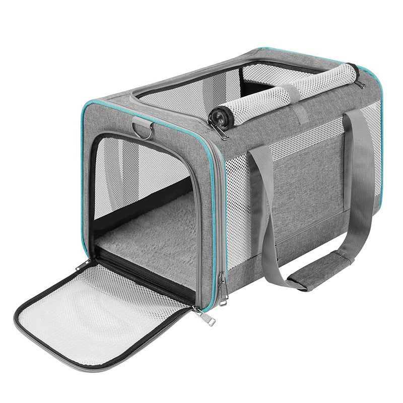 Portable Pet Travel Bag with Breathable Mesh Stornfield