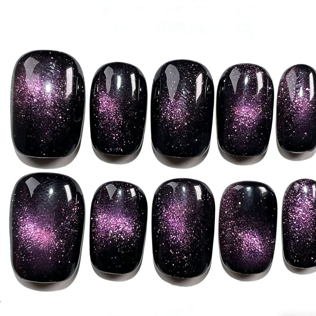 Premium Glossy Press-On Nail Set