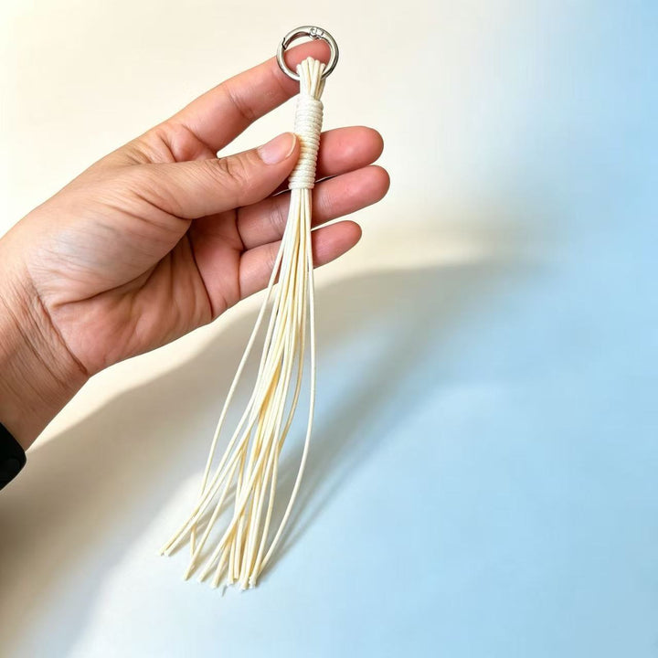 Decorative Leather Tassel Keychain Stornfield