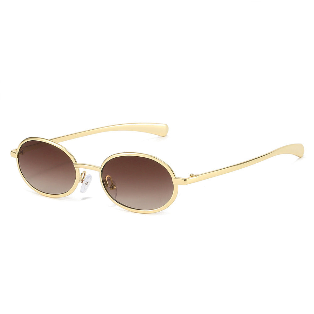 Stylish Retro Oval Sunglasses Stornfield