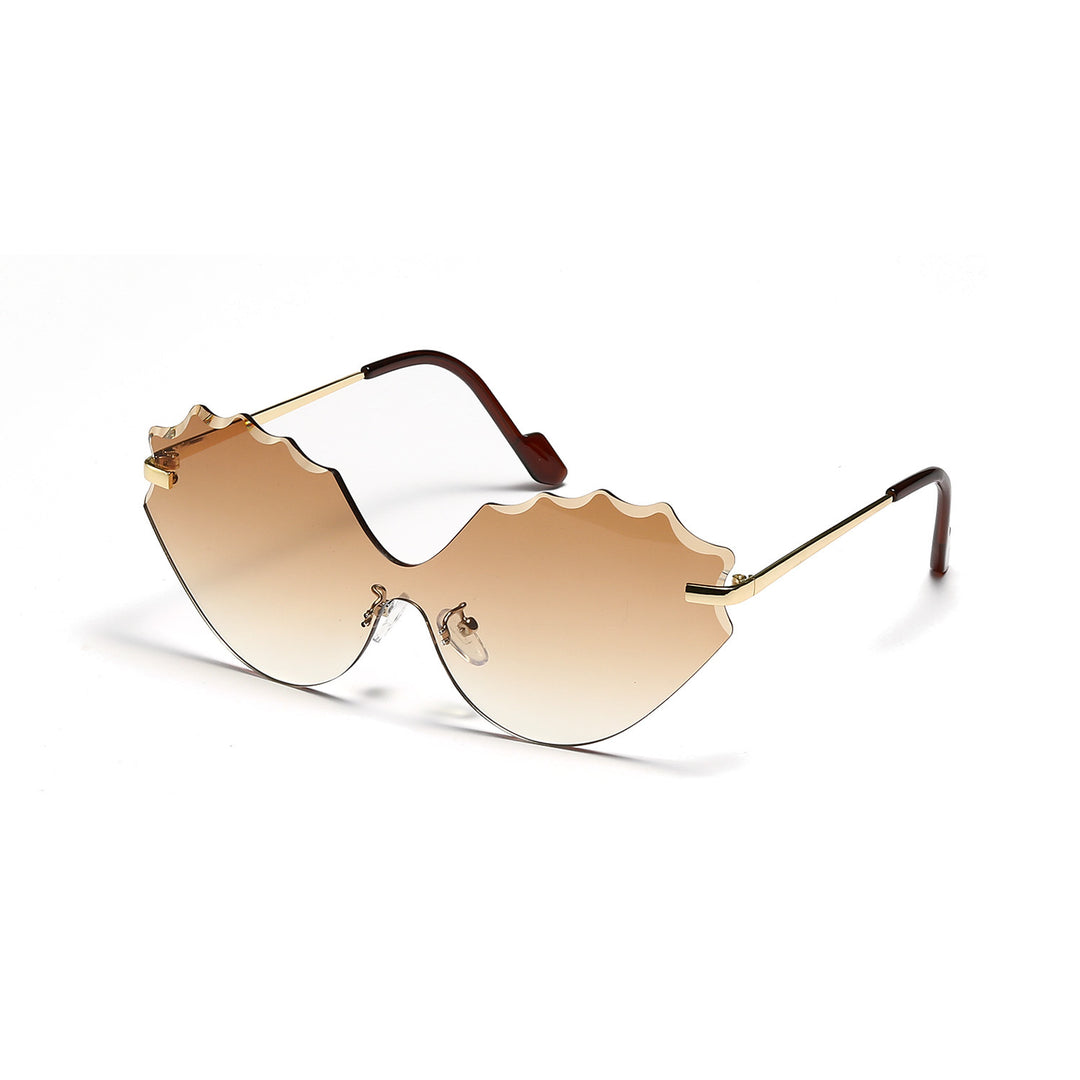 Women's Sunglasses with Unique Wave Design Stornfield