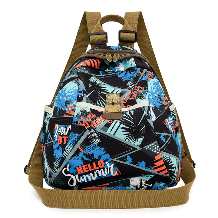 Trendy Graphic Print Backpack Stornfield
