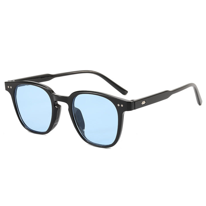 Women's fashionable square sunglasses with shiny frame Stornfield