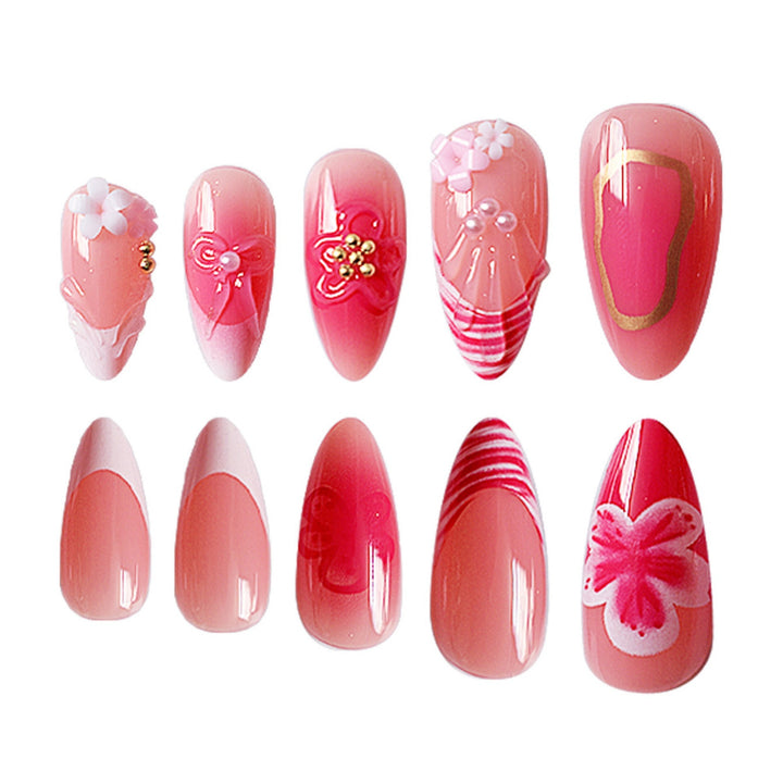 Floral Elegance Nail Art Extensions Stornfield