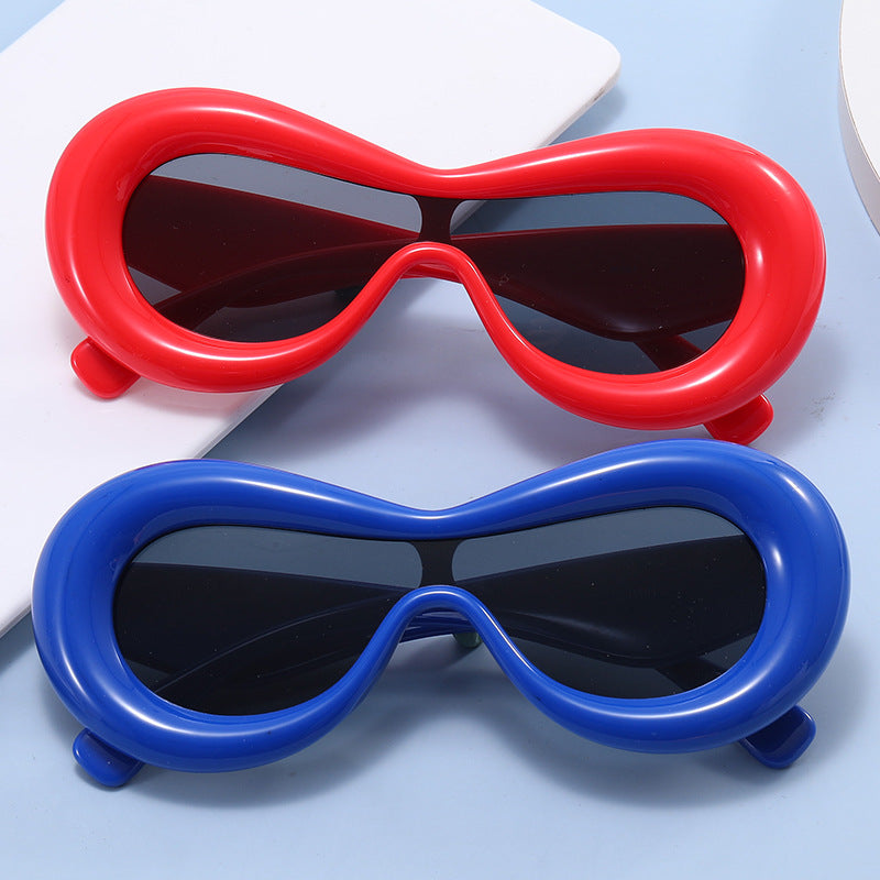 Women futuristic design sunglasses Stornfield