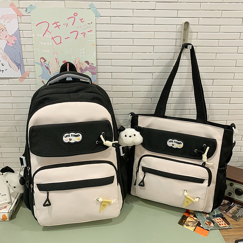 Multi-Functional Plush School Backpack Stornfield