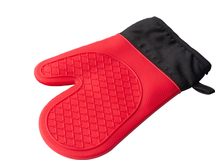 Heat-resistant silicone oven gloves with ergonomic design Stornfield