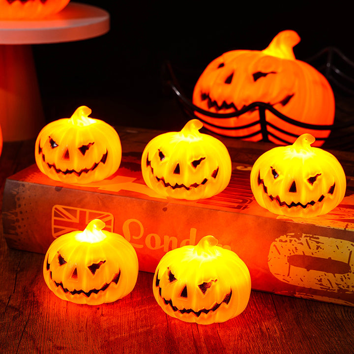 Decorative Halloween light with pumpkin motif Stornfield