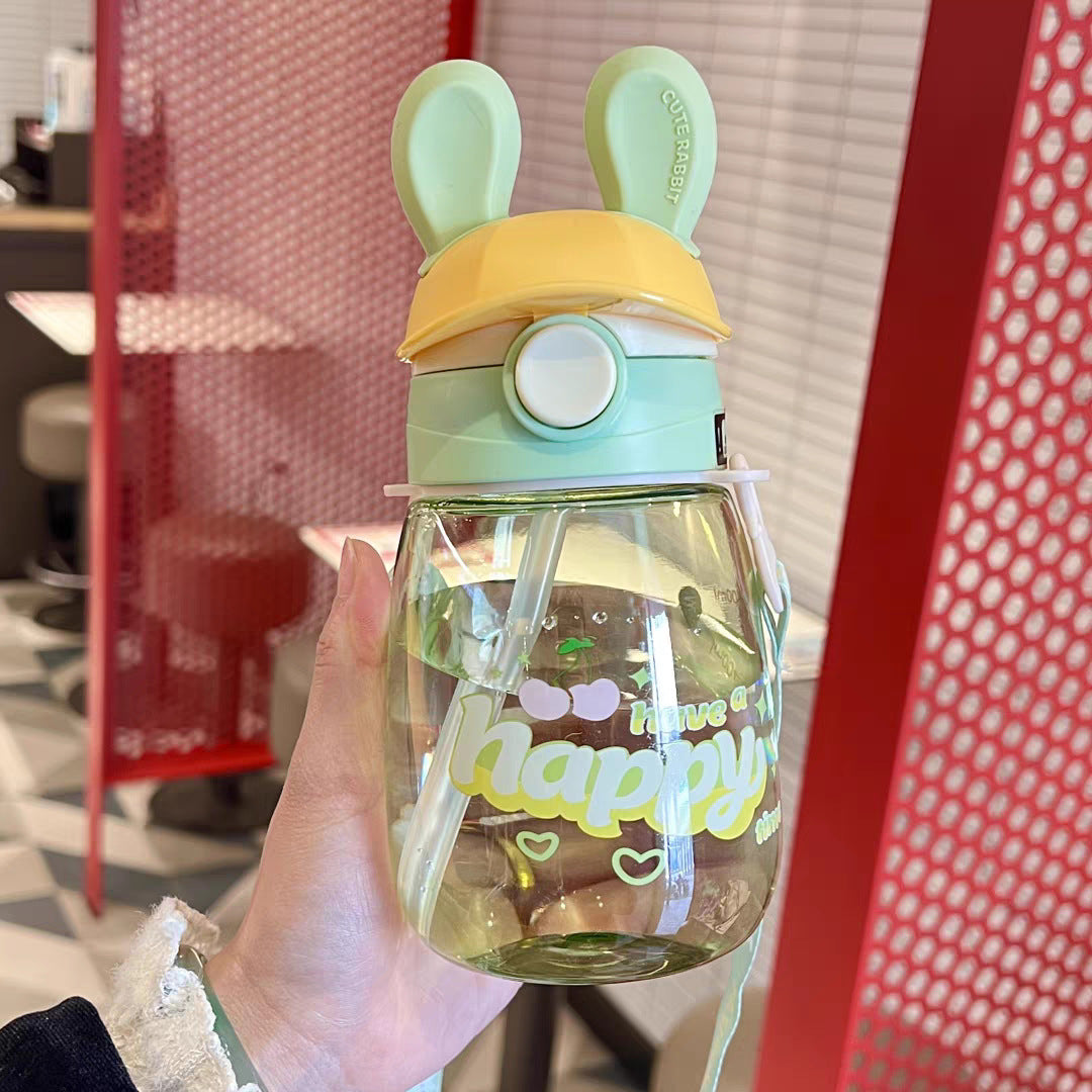 Ladies Stylish Water Bottle with Bunny Lid Stornfield