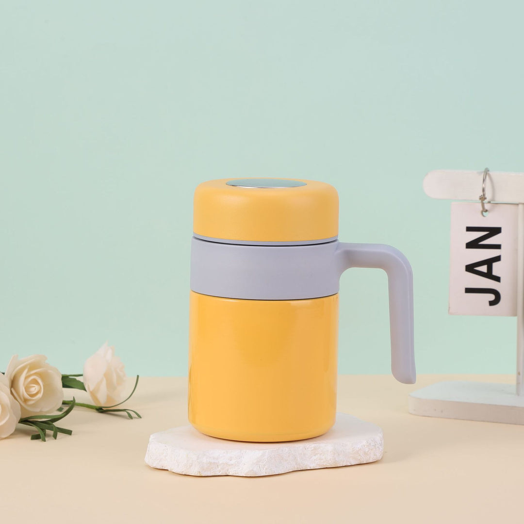Women's insulated cup with ergonomic handle and spill-proof lid Stornfield