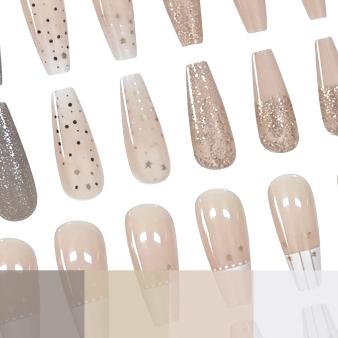 Elegant Starry Nail Art Stornfield