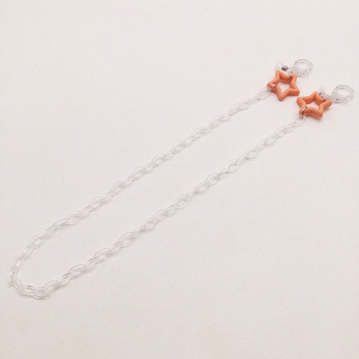 Fashionable glasses holder chain with star pendants Stornfield