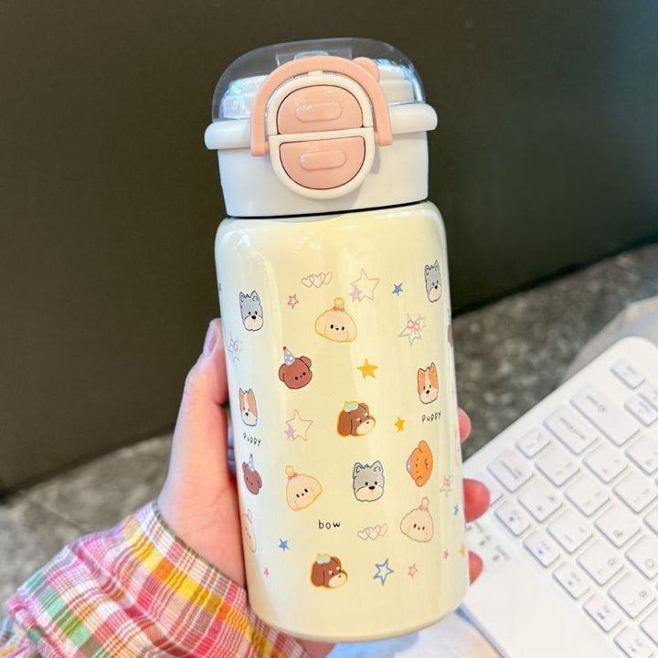 Women creative drinking bottle with cute animal design Stornfield
