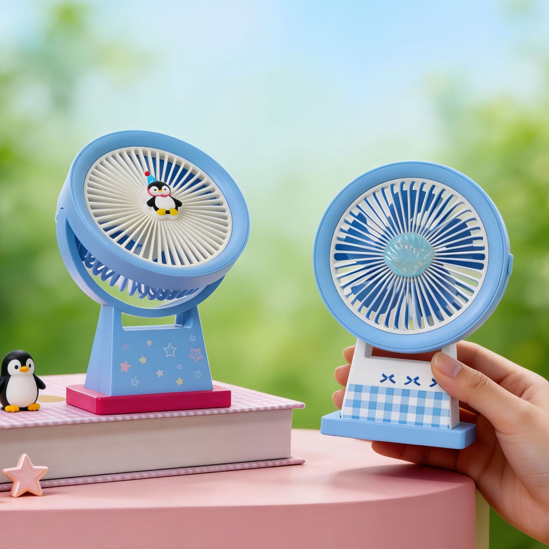 Ladies portable USB table fan with cute animal design Stornfield