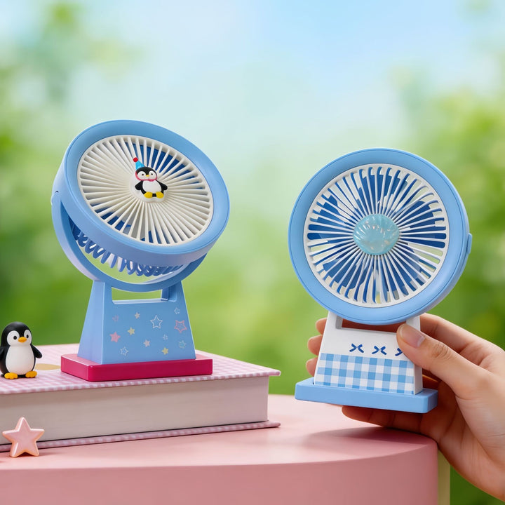 Ladies portable USB table fan with cute animal design Stornfield