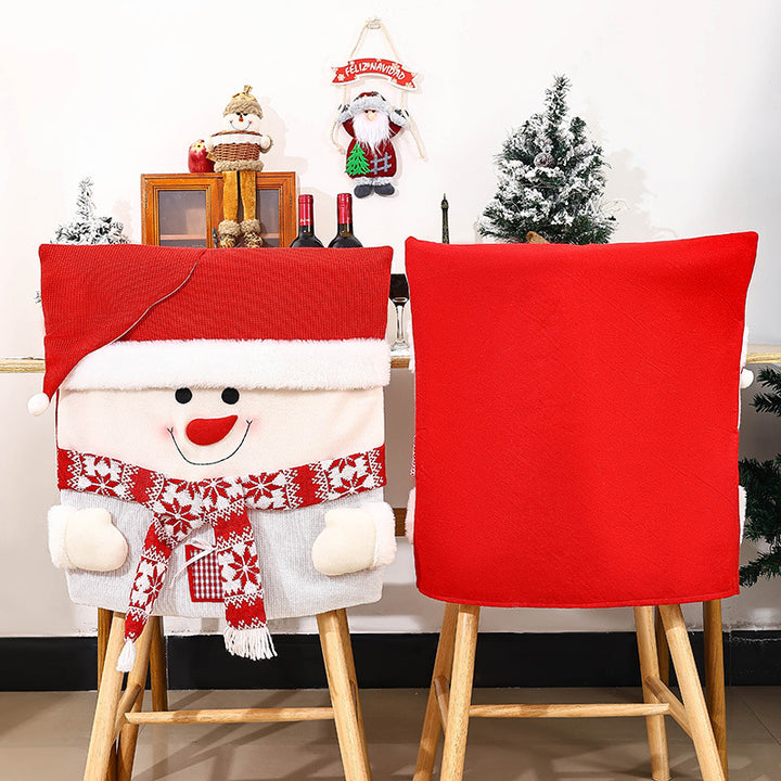 Festive Christmas Chair Cover Stornfield