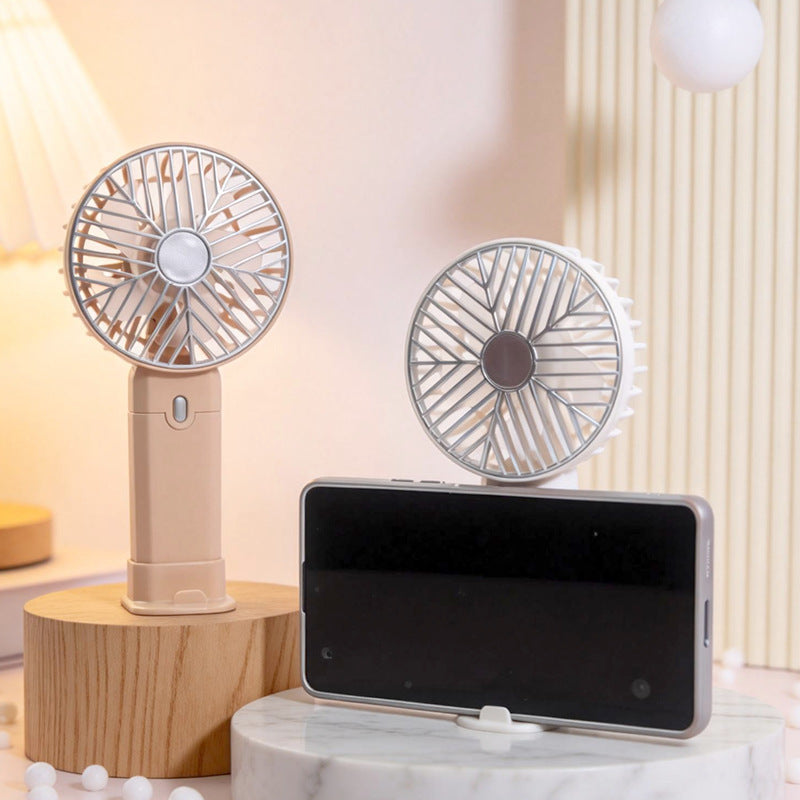 Women's Portable Hand Fan with Powerful Battery Function Stornfield