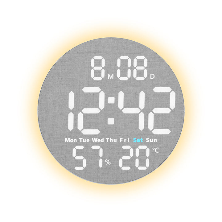 Innovative wooden digital alarm clock Stornfield