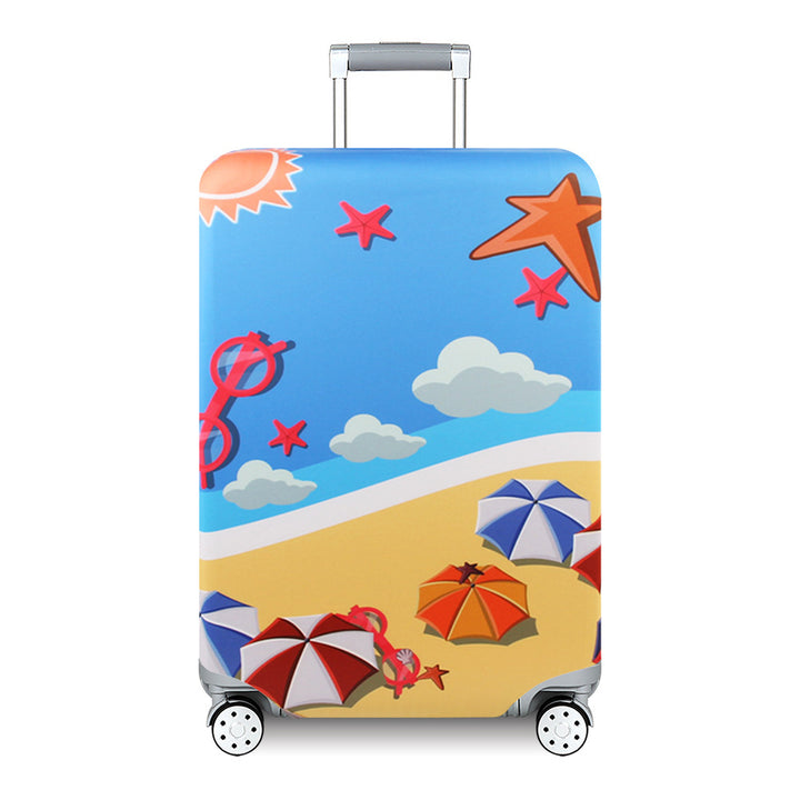Women's Hard Shell Suitcase with Exotic Plant Pattern Stornfield