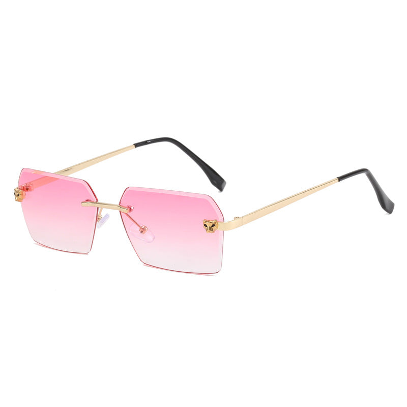 Women's fashionable square sunglasses with elegant metal frame Stornfield