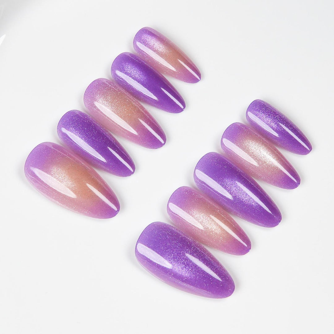 Glitter Ombre Press-On Nails