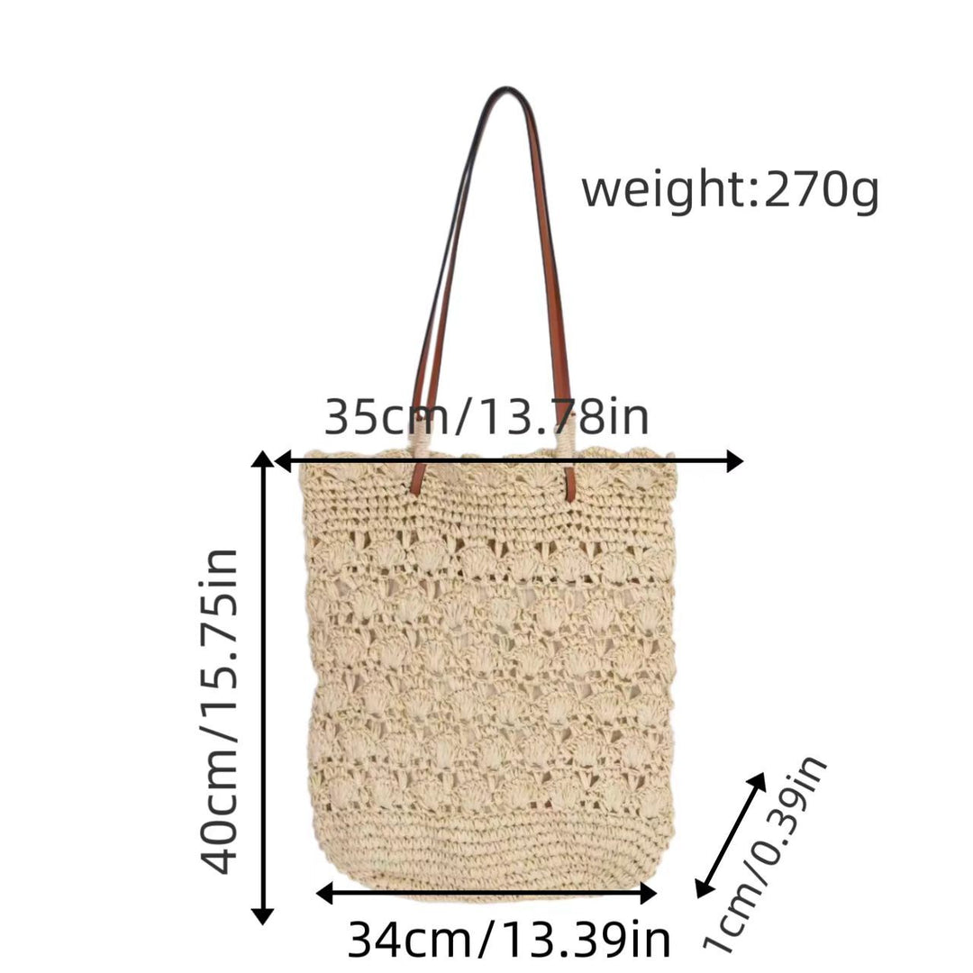 Hand-crocheted beach bag Stornfield
