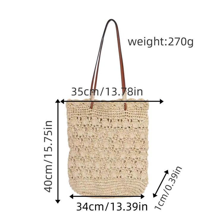 Hand-crocheted beach bag Stornfield
