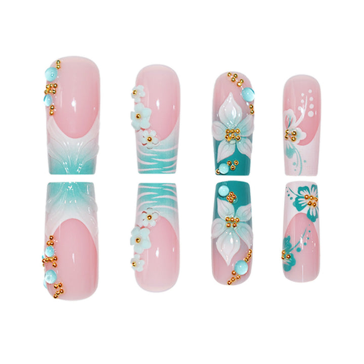 Floral Art Press-On Nails Stornfield