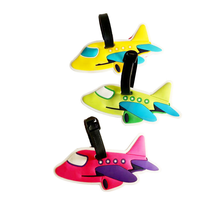 Unisex Airplane-Themed Luggage Tag Stornfield