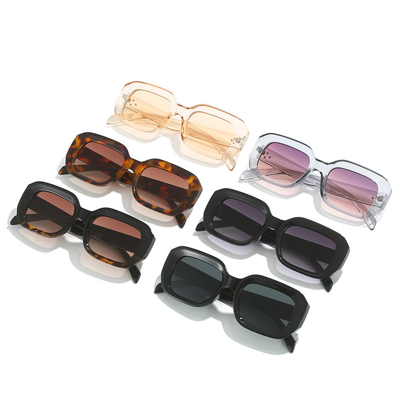 Ladies oversized square sunglasses with trendy design Stornfield