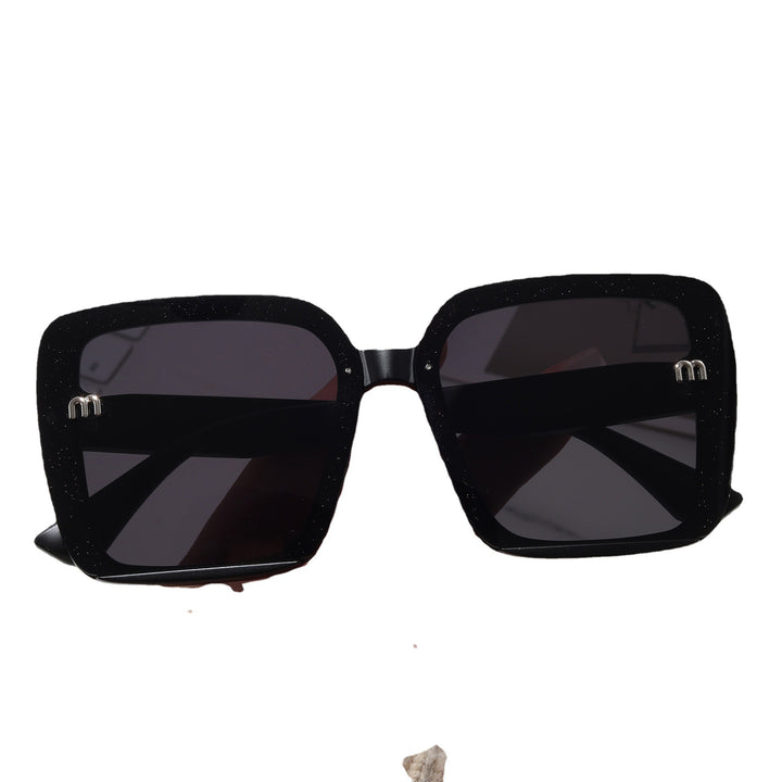 Ladies fashionable square sunglasses with shimmering frame Stornfield