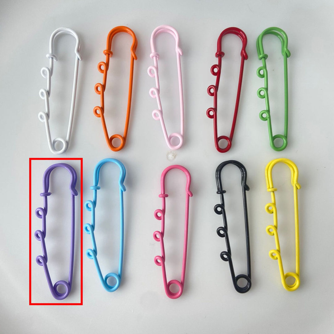 Decorative Safety Pin Brooch Stornfield