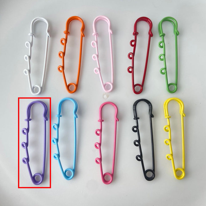 Decorative Safety Pin Brooch Stornfield