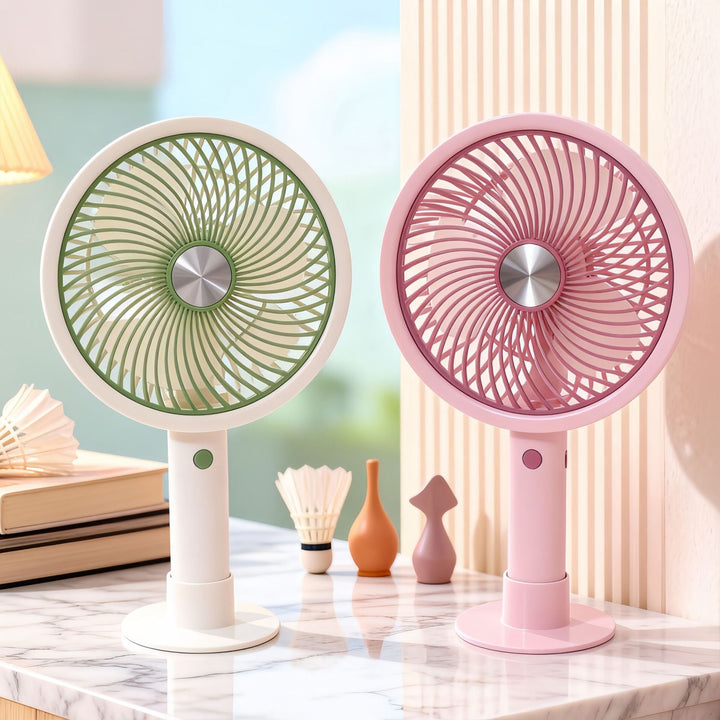 Ladies Portable Table Fan with Flexible Tilt Stornfield