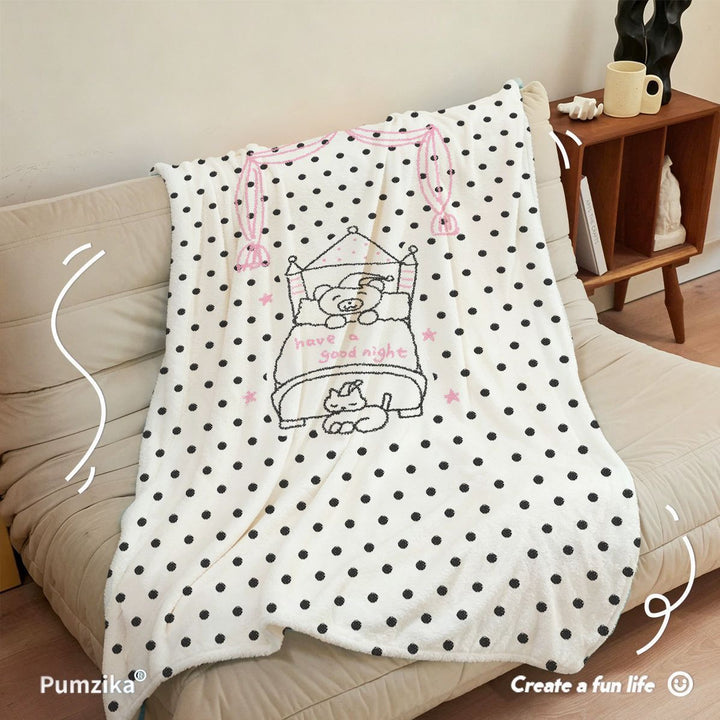 Cozy Inspirational Plush Throw Blanket