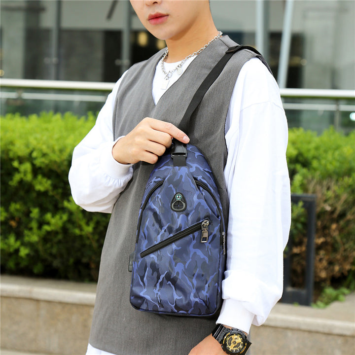 Crossbody backpack with water-repellent material and ergonomic carrying system Stornfield