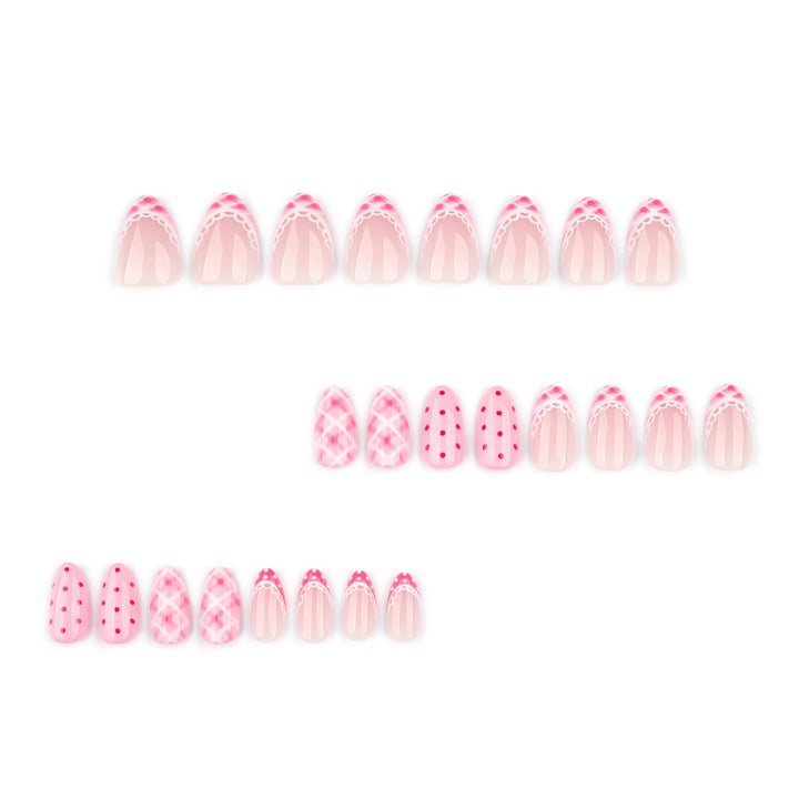 Artistic nail extensions with elegant patterns Stornfield