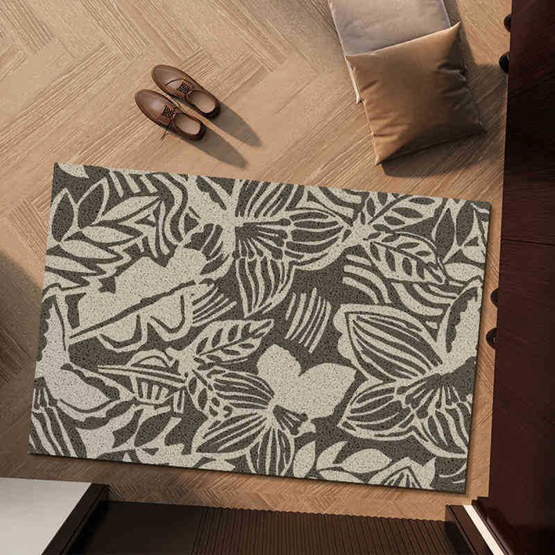 Botanical Patterned Indoor Area Rug