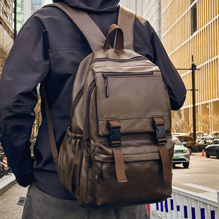 Leather Multi-Functional Backpack Stornfield