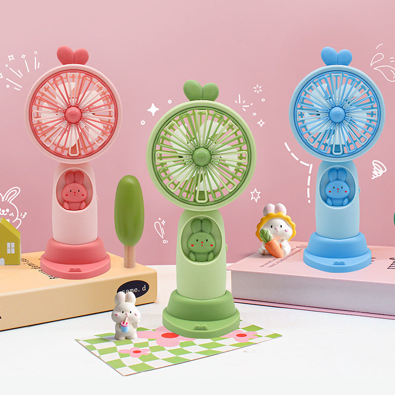 Unisex Portable Hand Fan with Animal Friendly Design Stornfield