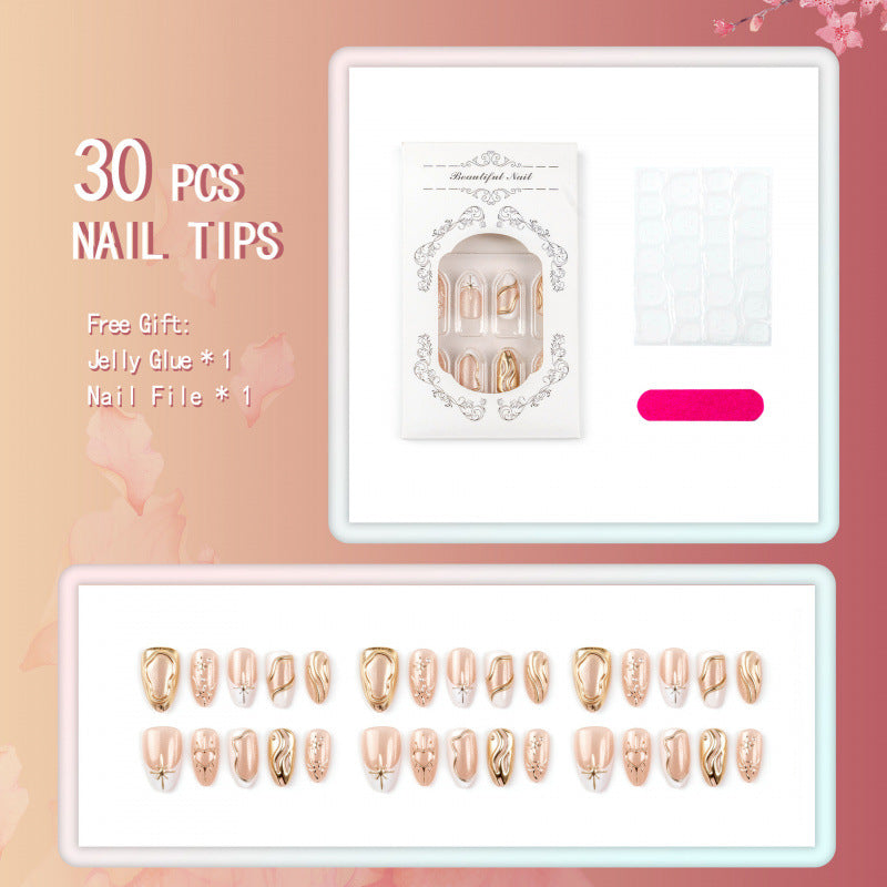 Decorative Acrylic Press-On Nail Set