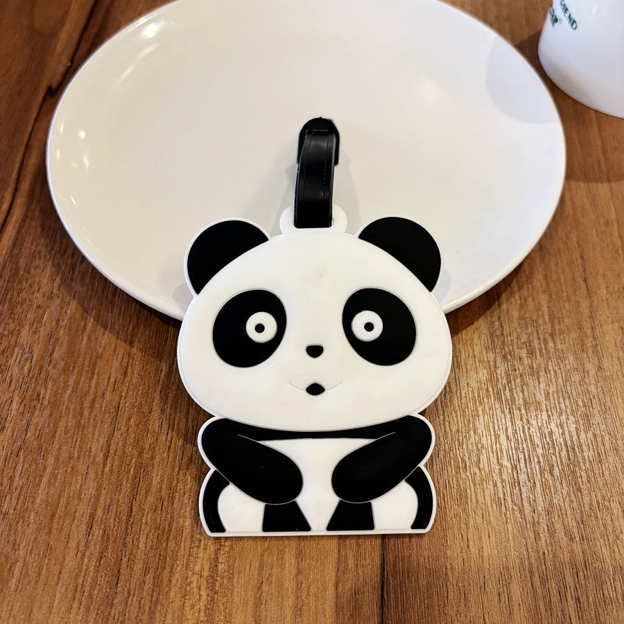 Panda-Themed Travel Luggage Tag Stornfield