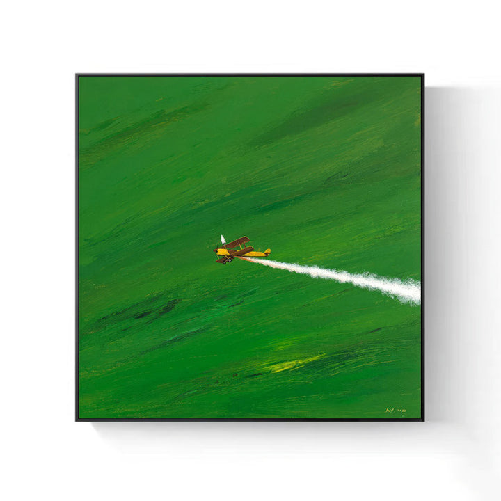 Whimsical Garden Duck Canvas Art