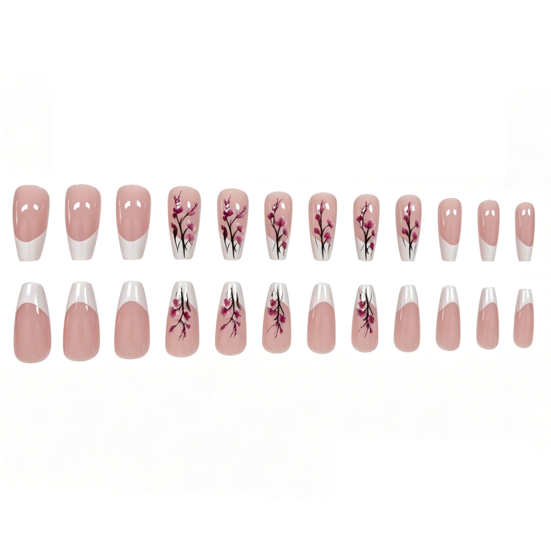 Floral Art Acrylic Nail Enhancements Stornfield 1789915863