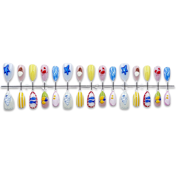 Artistic Nail Art Press-On Set 1790745745