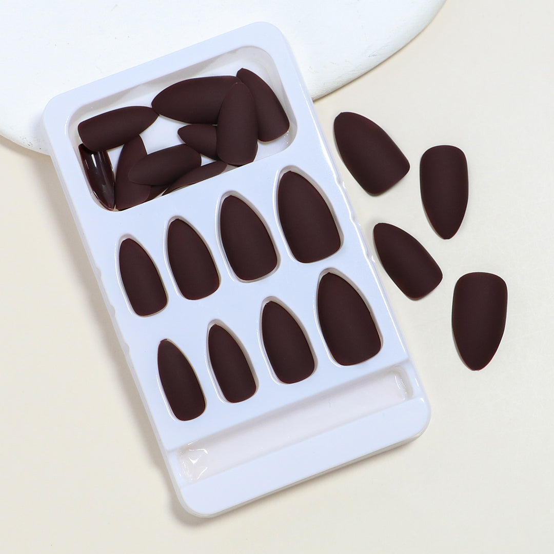 Matte Finish Press-On Nail Extensions Stornfield