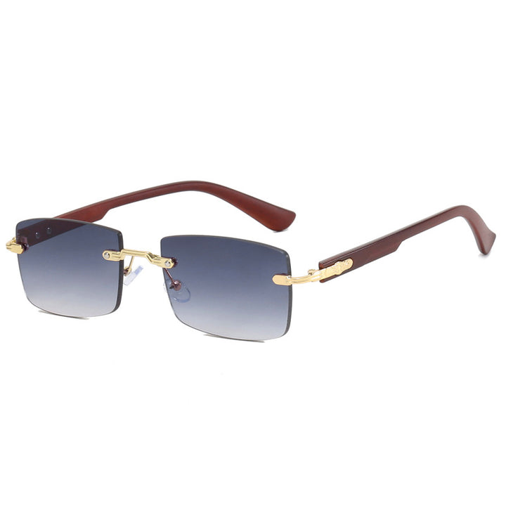 Ladies fashionable square sunglasses with exquisite gold frame Stornfield