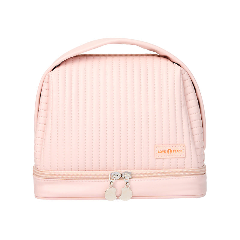 Elegant Quilted Makeup Case Stornfield