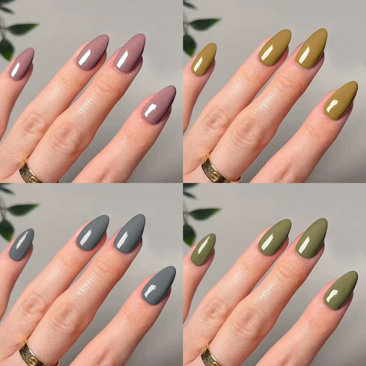 Artistic stiletto nails with elegant high-gloss finish Stornfield