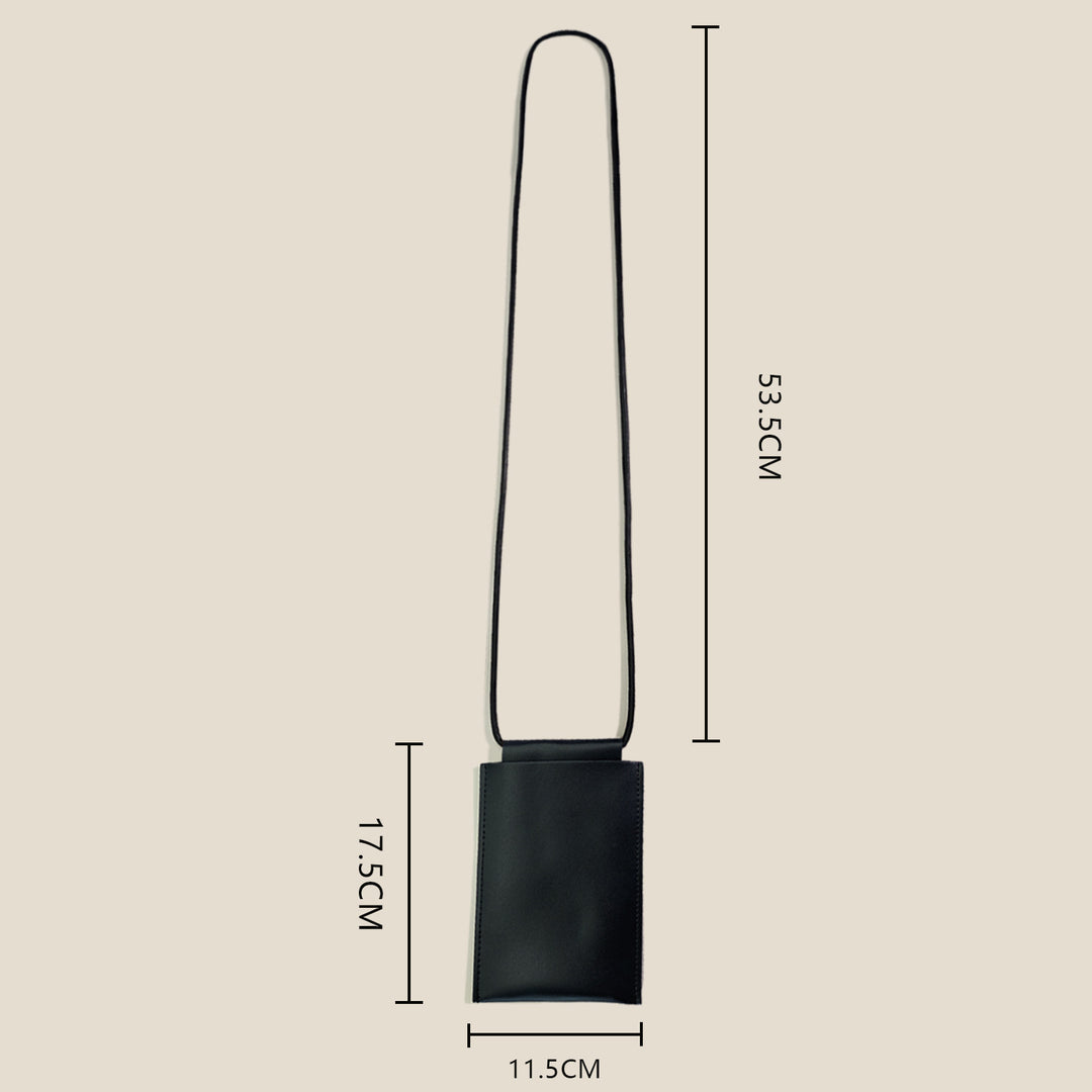Leather Crossbody Card Holder Stornfield
